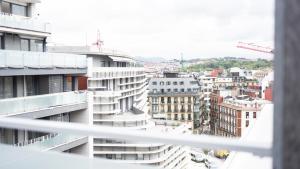 Výhľad na mesto Donostia-San Sebastián alebo výhľad na mesto priamo z apartmánu