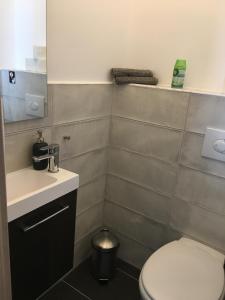 Koupelna v ubytování Apartment Selce Kala