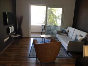TV a/nebo společenská místnost v ubytování Apartment Selce Kala