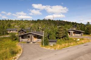a house on the side of a road at Hotel Iso-Syöte in Syöte