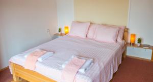 Postel nebo postele na pokoji v ubytování Guest House Agava