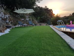 Vonkajšia záhrada v ubytovaní Finca Sa Cova de Mallorca