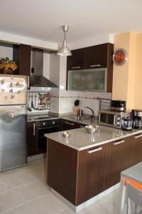Una cocina o zona de cocina en Apartamento en Rías Bajas. Ribeira