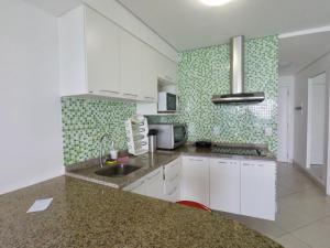 Kuchyň nebo kuchyňský kout v ubytování Landscape