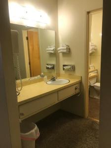 Kylpyhuone majoituspaikassa Boulder Lodge