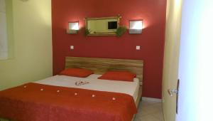 Postel nebo postele na pokoji v ubytování Mini-villa entre montagne et mer