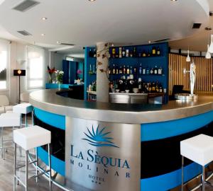 Loungen eller baren på Hotel La Sèquia Molinar