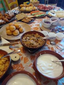 Jedlo v ubytovaní bed & breakfast alebo blízkom okolí