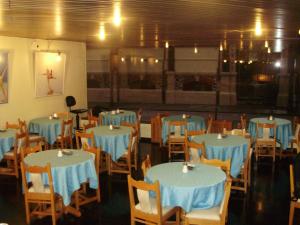 Restoran või mõni muu söögikoht majutusasutuses Hotel Klee