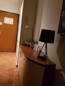 Telewizja i/lub zestaw kina domowego w obiekcie Studio Legend