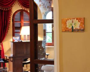 Гостиная зона в Meryem's Hotel