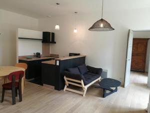 Μια τηλεόραση ή/και κέντρο ψυχαγωγίας στο Gîte Maison de l'Abbé
