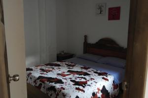 Voodi või voodid majutusasutuse Sergeant Pepper's Hostel toas