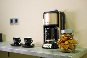 Coffee and tea making facilities at Bedway Athens Hostel