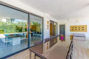 A bed or beds in a room at Villa Diagonal