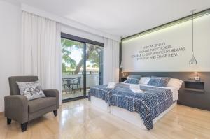 A seating area at Villa Diagonal