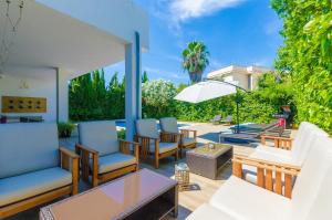 A seating area at Villa Diagonal