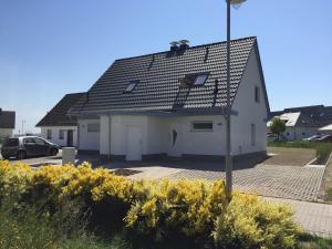 Bygningen som feriehuset ligger i