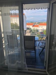 Balkón alebo terasa v ubytovaní Apartman Ylli