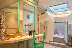 Kúpeľňa v ubytovaní Hotel-Garni Jakober