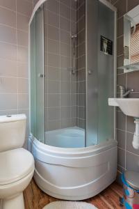 Kylpyhuone majoituspaikassa Hostel Kislorod O2