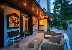 Posezení v ubytování Arca Aparthotel & Spa