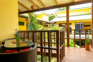 Balkón nebo terasa v ubytování Hotel Boutique La Casa de las Flores