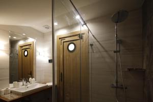 Koupelna v ubytování Hotel Passpartù Home Garni