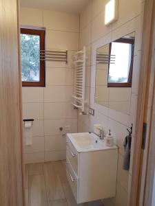 Koupelna v ubytování Wrzosowe Wzgórze Apartamenty