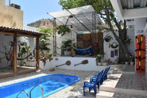 Bassein majutusasutuses Hostal Palohe Taganga või selle lähedal