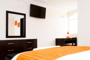 Postel nebo postele na pokoji v ubytování Inn Express Hotel Tula