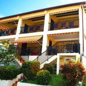 Balkón nebo terasa v ubytování Résidence les Bougainvilliers Martinique