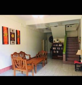 Posezení v ubytování Roo Poo Guest House