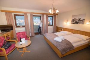 Krevet ili kreveti u jedinici u okviru objekta Hotel zum Lamm