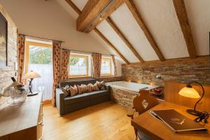 Posezení v ubytování Alpinhotel Monte Superior - Silvretta Card Premium Betrieb
