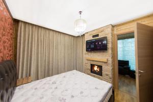 TV a/nebo společenská místnost v ubytování Kopel Haus - Studio - Self acces cod location