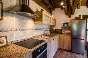A kitchen or kitchenette at Borda Fuertes