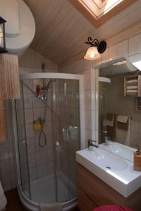 Ένα μπάνιο στο Studio ALPIKA