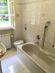 Koupelna v ubytování b&b le magnolie