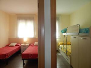 Posteľ alebo postele v izbe v ubytovaní Masia Blanca - Coma-ruga