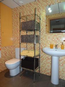 Kúpeľňa v ubytovaní Masia Blanca - Coma-ruga