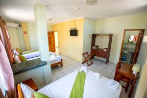 Voodi või voodid majutusasutuse Hostal Andry toas