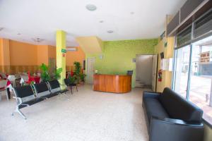 Istumisnurk majutusasutuses Hostal Andry