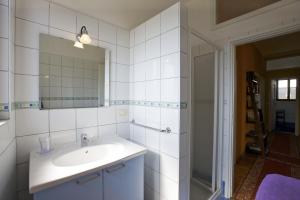 Kúpeľňa v ubytovaní Casa Bougainville