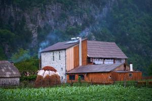 O edifício em que o hotel-fazenda rural se localiza