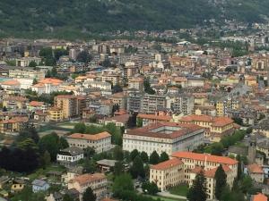 A general view of Domodossola or a view of the city taken from Az apartmant