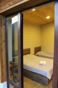 Letto o letti in una camera di Guest House on Meskheti