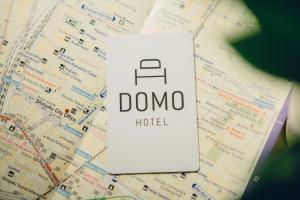 Certifikát, hodnocení, plakát nebo jiný dokument vystavený v ubytování DOMO Hotel