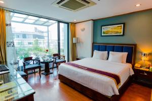 Posteľ alebo postele v izbe v ubytovaní A25 Hotel - 45 Phan Chu Trinh