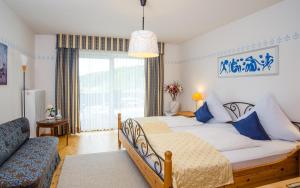 Katil atau katil-katil dalam bilik di Ferienwohnung Streifinger